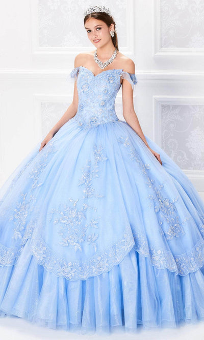 Princesa by Ariana Vara PR21959 - Applique Ballgown