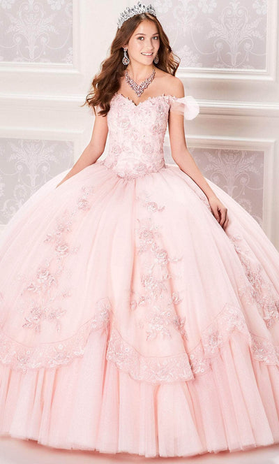 Princesa by Ariana Vara PR21959 - Applique Ballgown