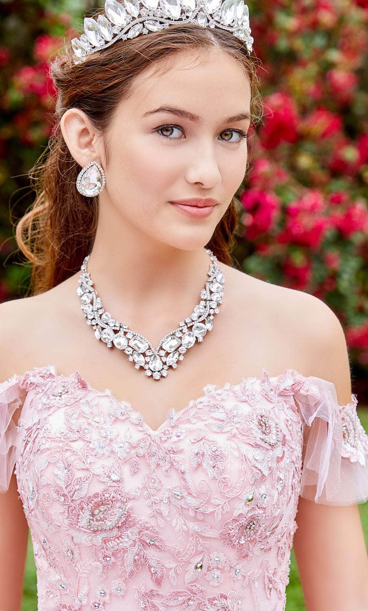 Princesa by Ariana Vara PR21959 - Applique Ballgown