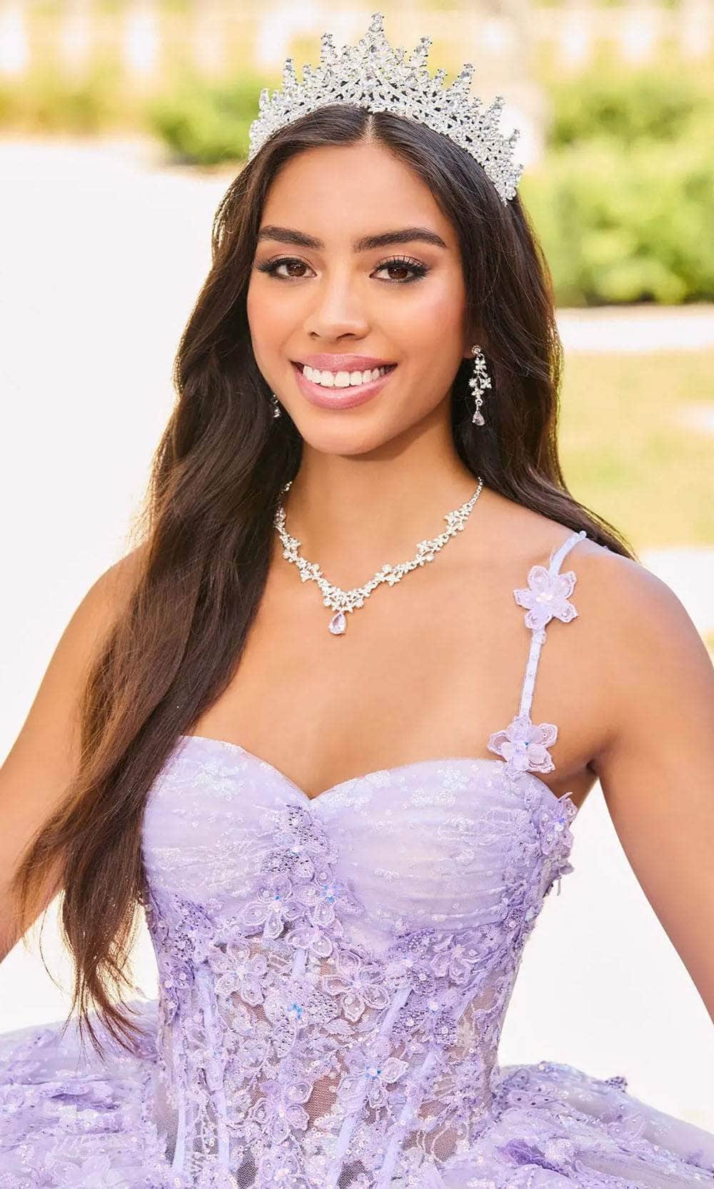 ariana purple dress Princesa By Ariana Vara PR30161