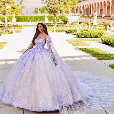 Princesa by Ariana Vara PR30158 - Corset Bodice Sleeveless Gown Prom Dresses
