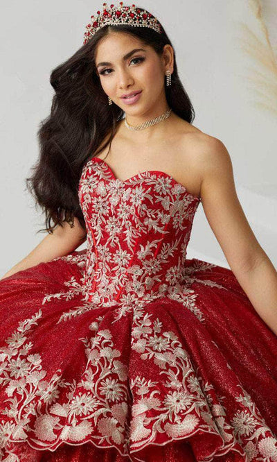 Quinceanera Collection 26020 - Strapless Corset Ball Gown Special Occasion Dress