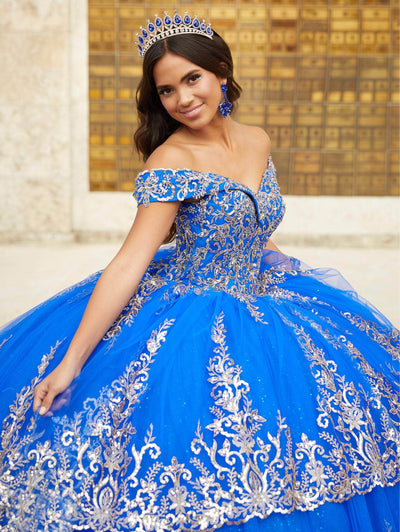 Quinceanera Collection 26023 - Off Shoulder Peplum Quinceanera Special Occasion Dress