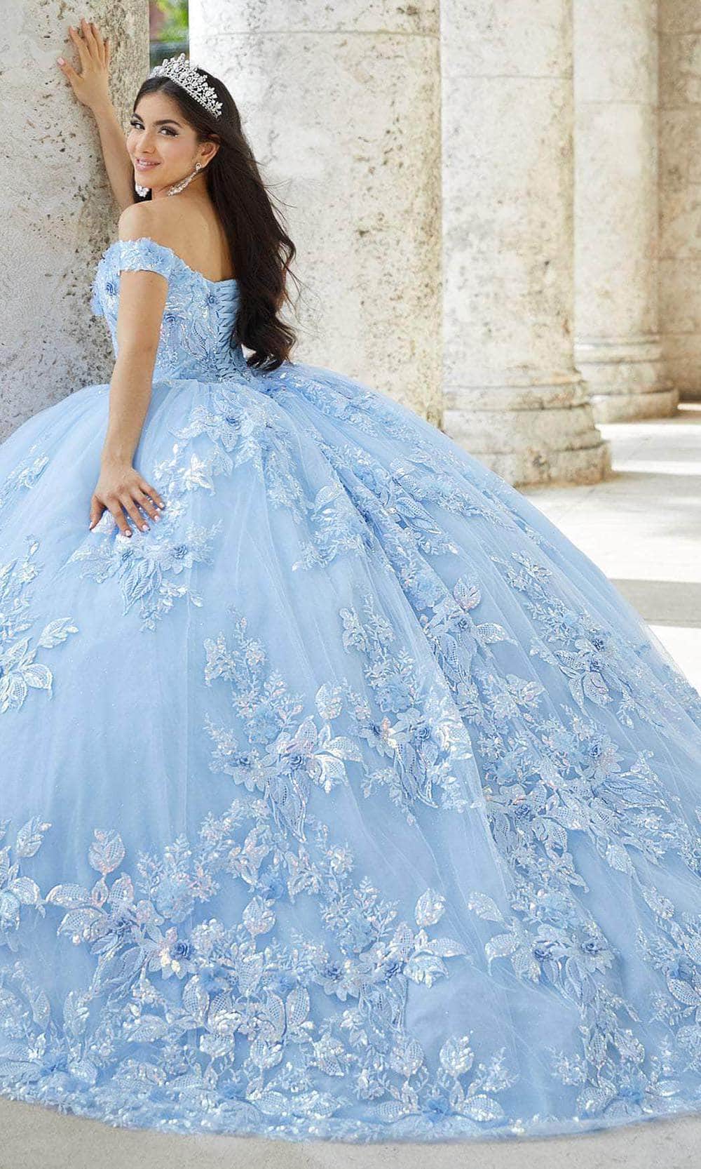 Quinceanera Collection 26027 - Lace Up Back Quinceanera Special Occasion Dress