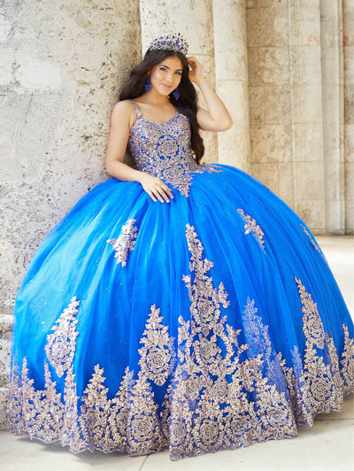 Quinceanera Collection 26028 - Sleeveless Embellished Ballgown Special Occasion Dress