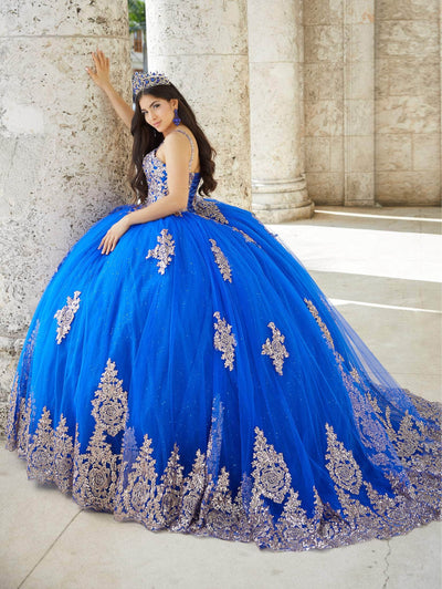 Quinceanera Collection 26028 - Sleeveless Embellished Ballgown Special Occasion Dress