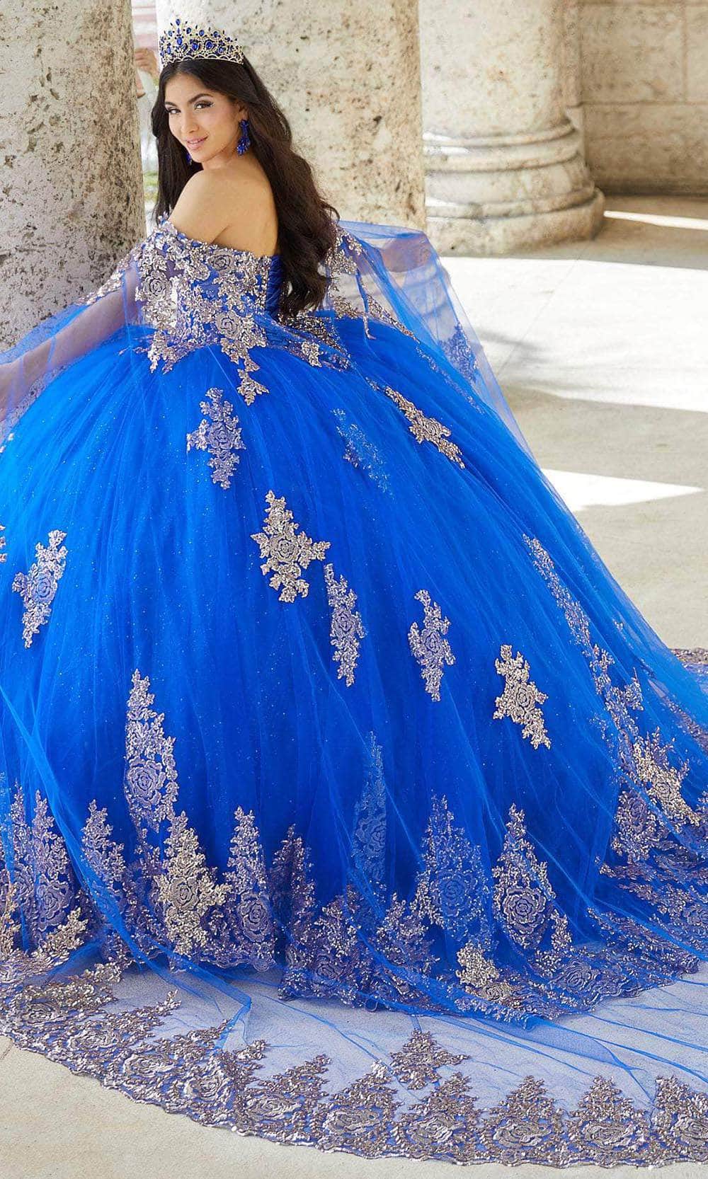Quinceanera Collection 26028C - Long Metallic Lace/Sparkle Tulle Ballgown - Sweetheart, Embellished, Short Sleeve, Embroidery, Beaded, Applique, Tulle Quinceanera Collection 26028C - Long Metallic Lace/Sparkle Tulle Ballgown - Sweetheart, Embellished, Short Sleeve, Embroidery, Beaded, Applique, Tulle