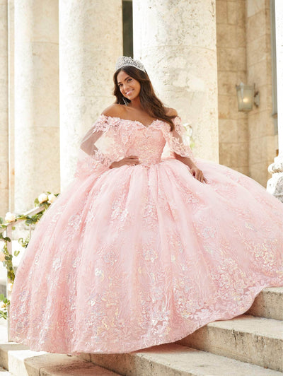 Quinceanera Collection 26029 - Strapless Embellished Ballgown Special Occasion Dress