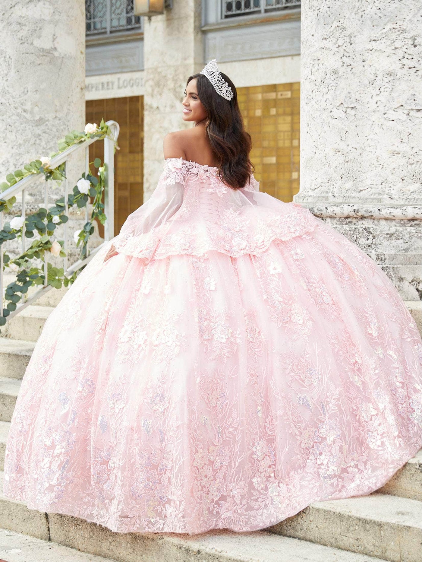 Quinceanera Collection 26029 - Strapless Embellished Ballgown Special Occasion Dress