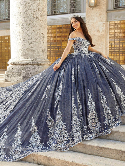 Quinceanera Collection 26030 - Diamond Tulle Ballgown Special Occasion Dress