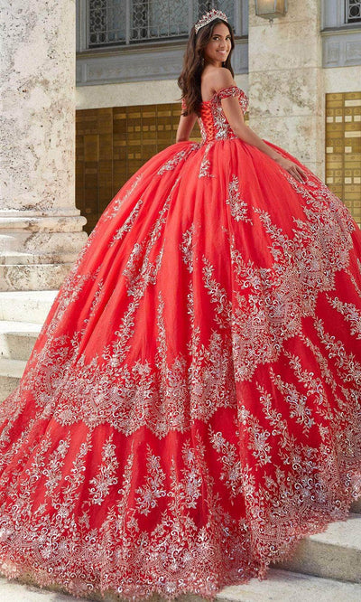 Quinceanera Collection 26031 - Off Shoulder Embellished Ballgown Quinceanera Dresses