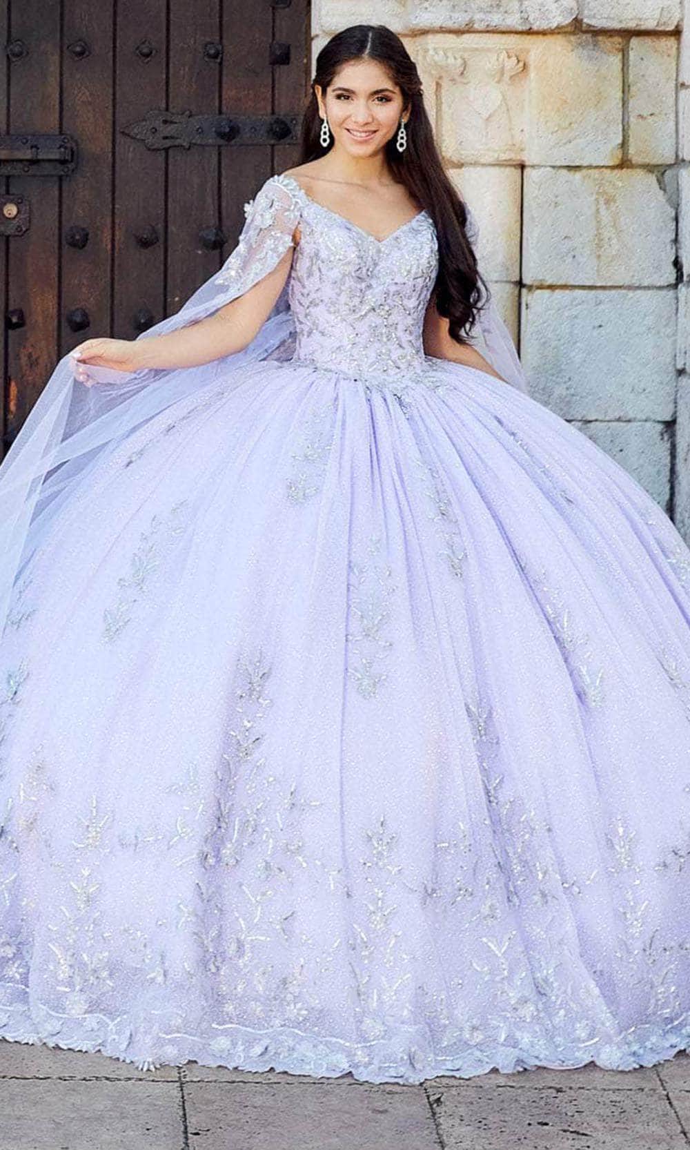 Quinceanera Collection 26040C - Angel Caped Ballgown Special Occasion Dress