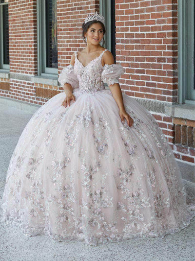 Quinceanera Collection 26043 - Laced Illusion Quinceanera Dress Special Occasion Dress