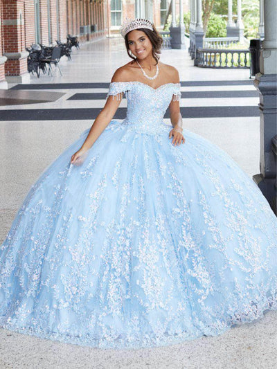Quinceanera Collection 26045 - Laced Tulle Quinceanera Dress Special Occasion Dress