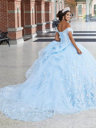 Quinceanera Collection 26045 - Laced Tulle Quinceanera Dress Special Occasion Dress