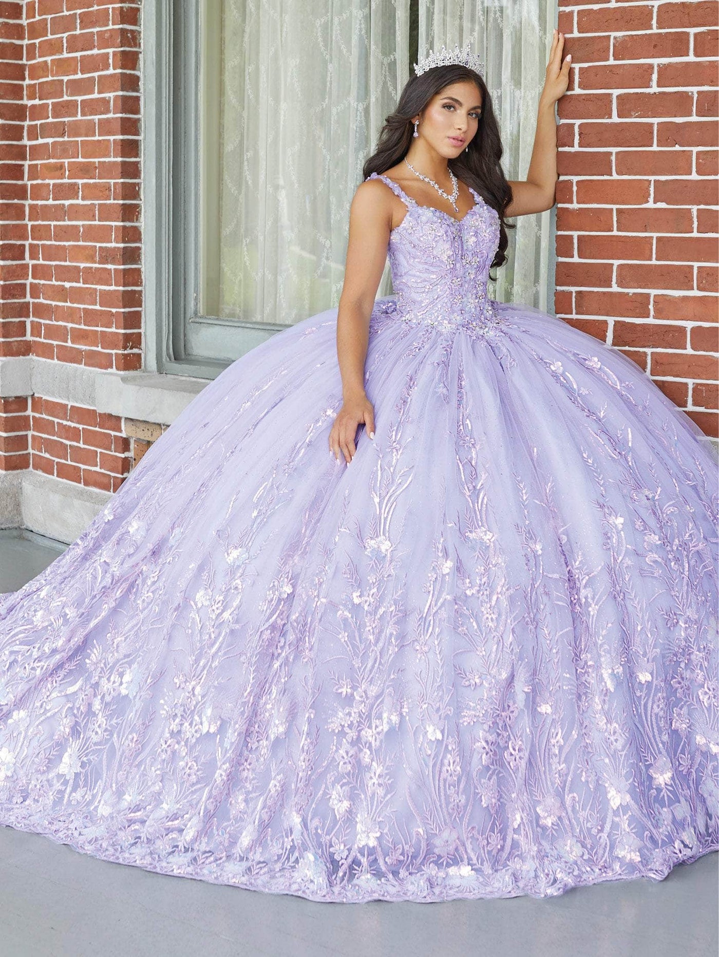 Quinceanera Collection 26050 - Sleeveless Sweetheart Voluminous Gown Special Occasion Dress