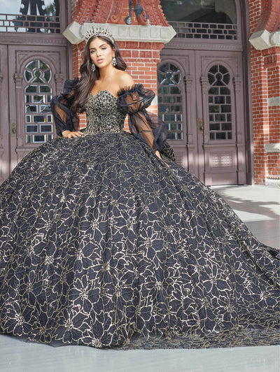 Quinceanera Collection 26054 - Exquisitely Detailed Voluminous Gown Special Occasion Dress