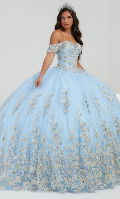 Quinceanera Collection 26055 - Embellished Off-Shoulder Ballgown Quinceanera Dresses