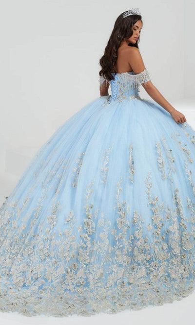 Quinceanera Collection 26056 - Off-Shoulder Embellished Ballgown Ball Gowns