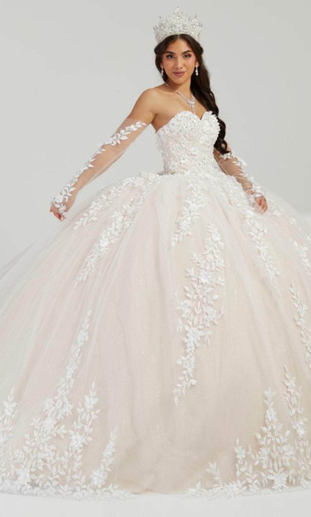 ivory quinceanera dresses Rachel Allan Quince RQ2225