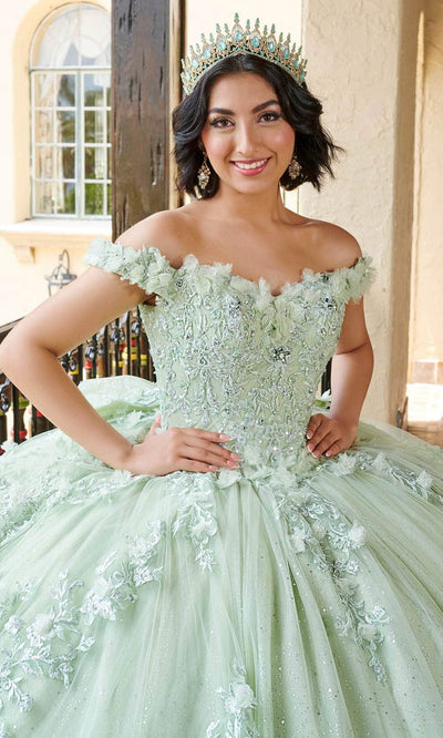 Quinceanera Collection 26080 - Sweetheart Off-Shoulder Ballgown Ball Gowns