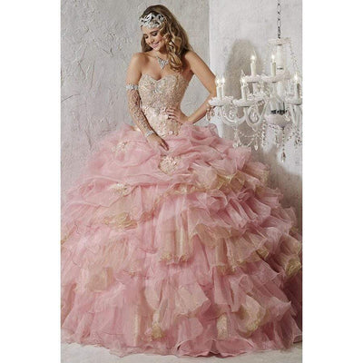 Quinceanera Collection - 26781SC Beaded Sweetheart Ballgown