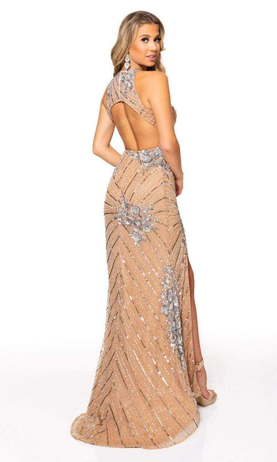 Rachel Allan - 70177 Jewel Sheath Evening Dress Prom Dresses