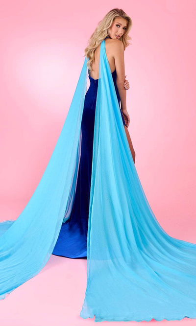 Rachel Allan 70494 - Velvet Mermaid Prom Dress