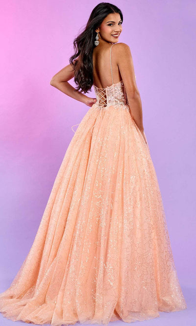 Rachel Allan 70510 - Applique Bodice Prom Dress