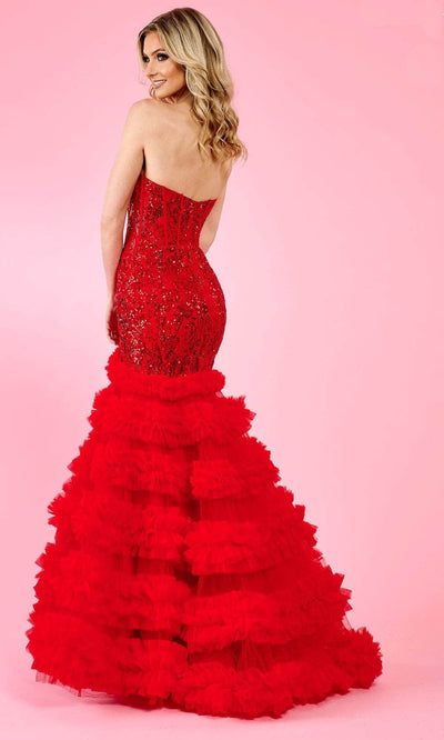 Rachel Allan 70543 - Sequin Corset Prom Dress