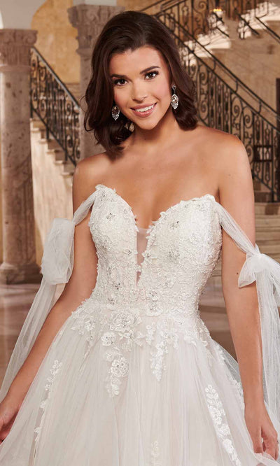 Rachel Allan Bridal Rb3163 - Illusion Bodice Bridal Gown