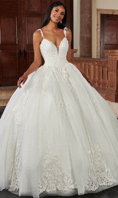 Rachel Allan Bridal Rb6118 - Scoop Back Ballgown 0 / Ivory