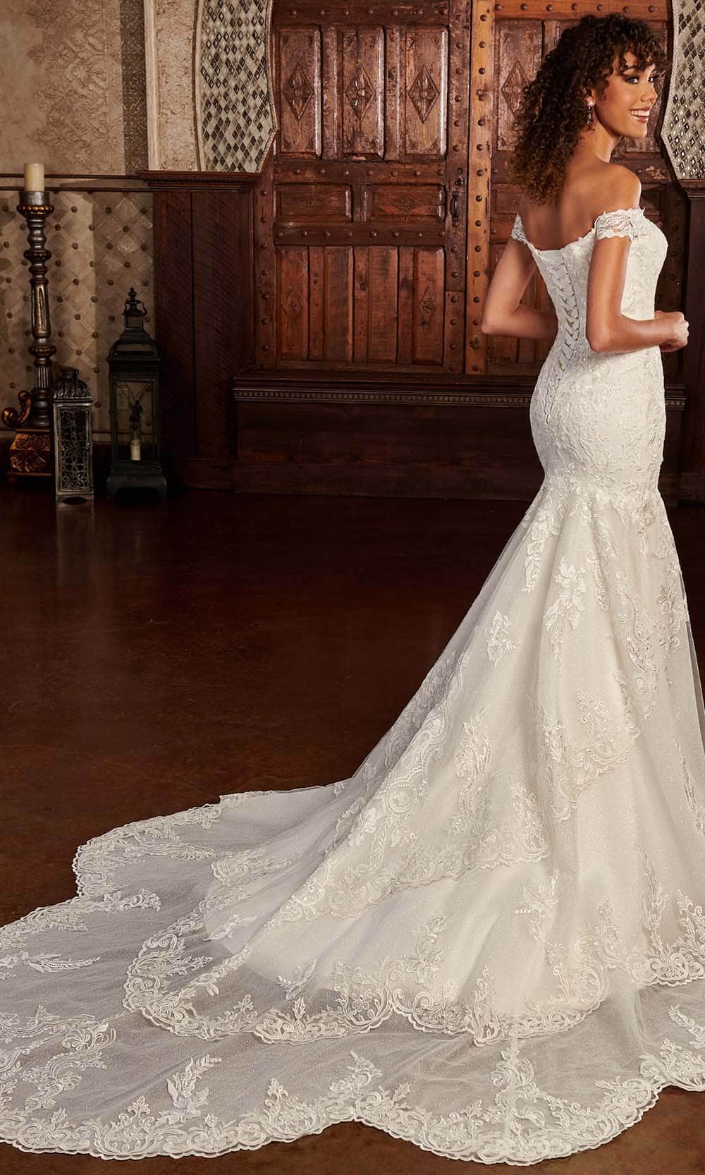 Rachel Allan Rb3167 - Lace Applique Bridal Gown
