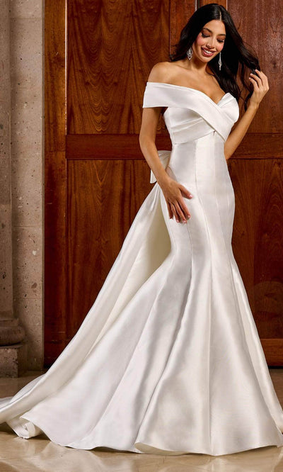 Rachel Allan RB3188 - Strapless Seamed Bridal Gown Bridal Dresses 0 / Ivory