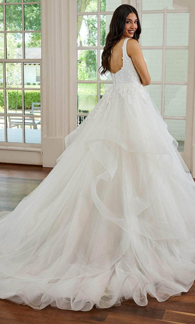 Rachel Allan RB3191 - Ruffled Tulle Bridal Gown
