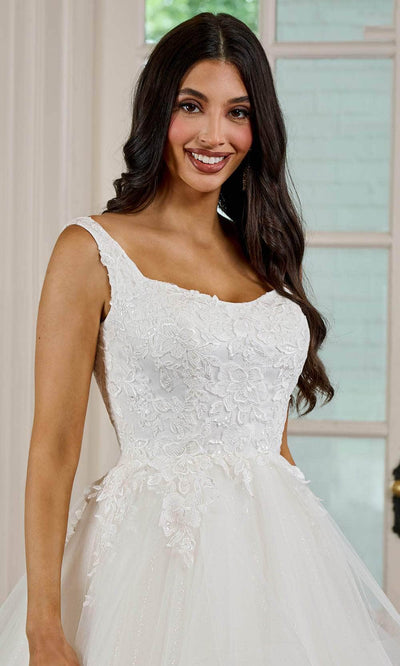 Rachel Allan RB3191 - Ruffled Tulle Bridal Gown