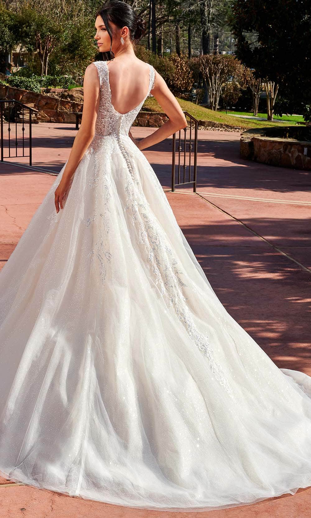Rachel Allan Rb4153 - Open Back Bridal Gown