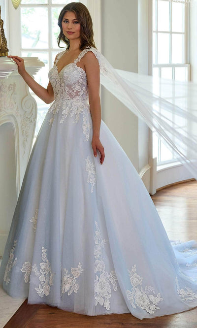 Rachel Allan RB4182 - Floral Lace Bridal Ballgown