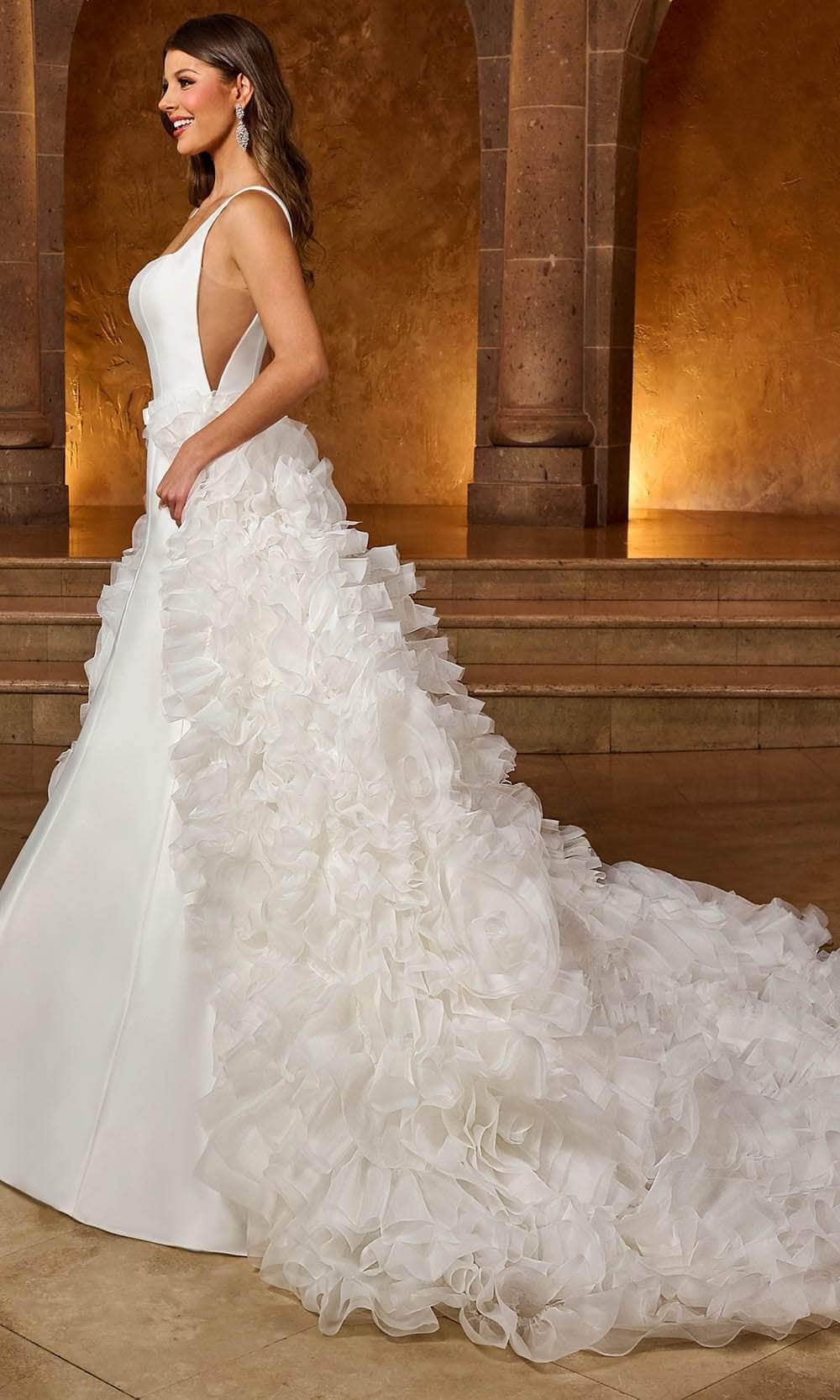 Rachel Allan RB5035 - Seamed Mermaid Bridal Gown