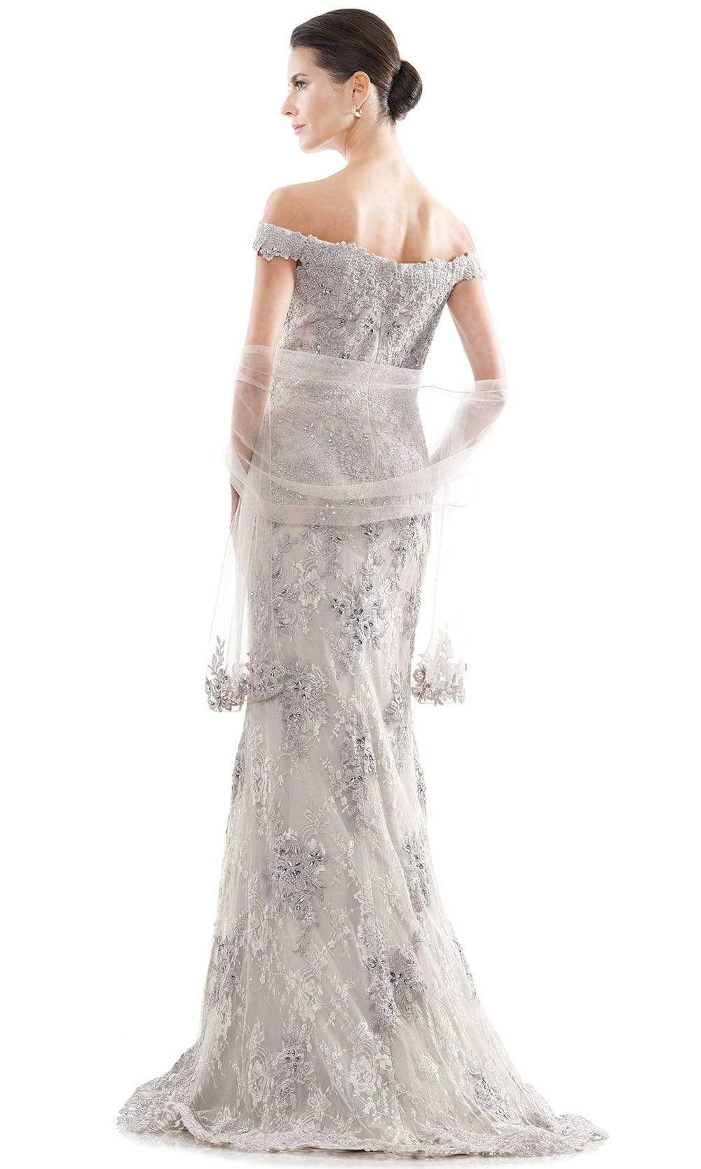 Rina Di Montella - RD2711 Off Shoulder Beaded Lace Mermaid Gown Mother of the Bride Dresses
