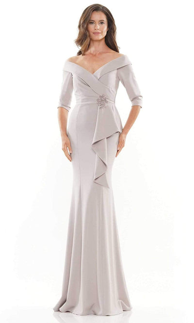 Rina Di Montella - RD2733 Off-Shoulder Quarter Sleeve Prom Gown Special Occasion Dresses