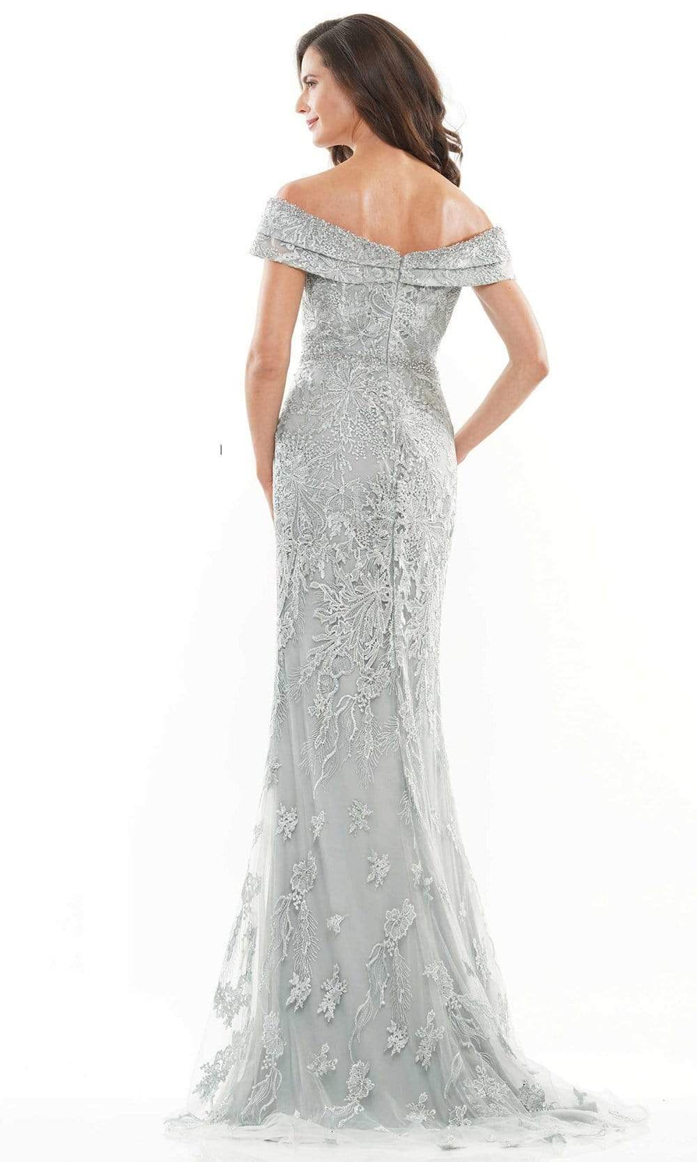 Rina Di Montella - RD2737 Beaded Lace Mermaid Gown Mother of the Bride Dresess