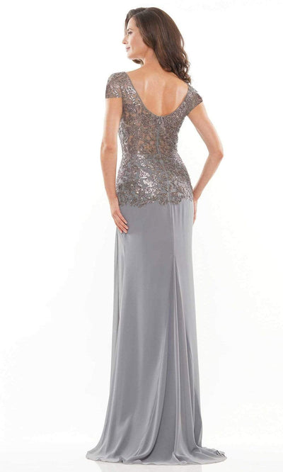 Rina Di Montella - RD2743 Cap Sleeve Ornate Lace Gown Mother of the Bride Dresess