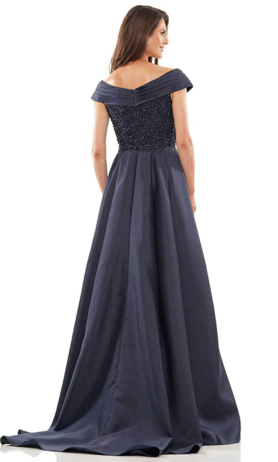 Rina di Montella RD2815 - Scoop Off-Shoulder Formal Dress Special Occasion Dress