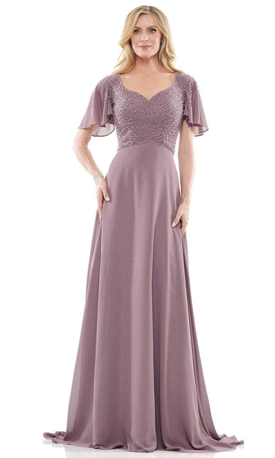 Rina di Montella RD2907 - A-Line Gown 12 / Victroian Lilac