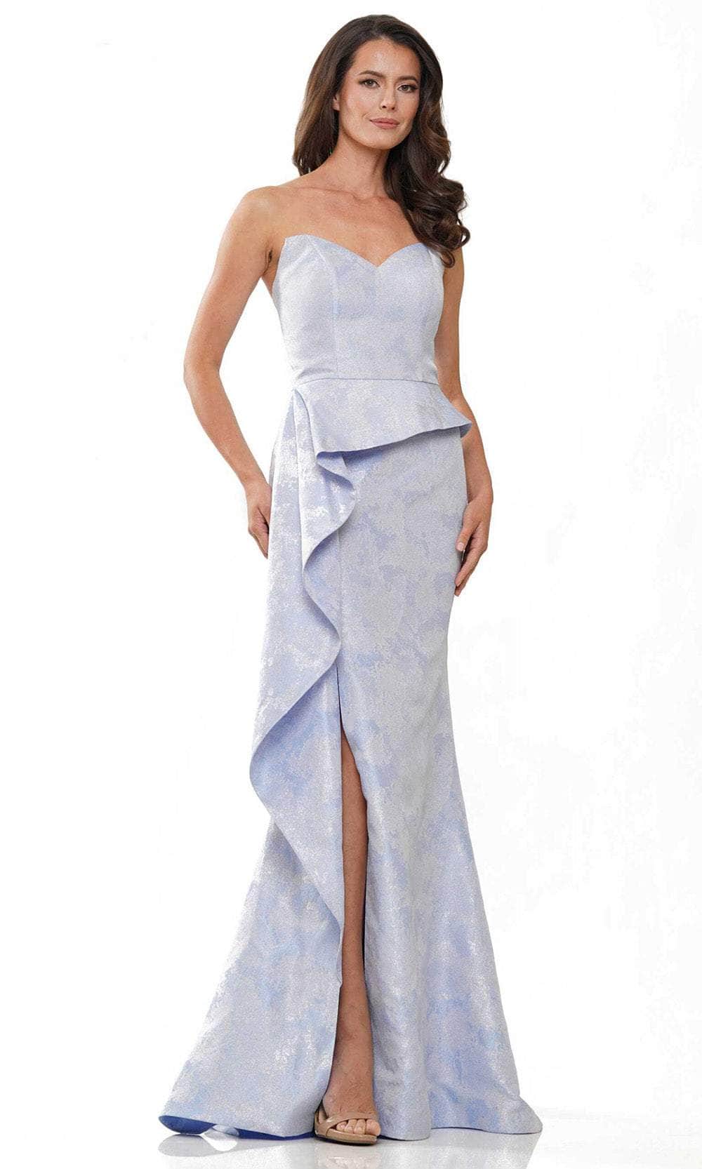 Rina di Montella RD2936 - Mermaid Gown 10 / Light Blue
