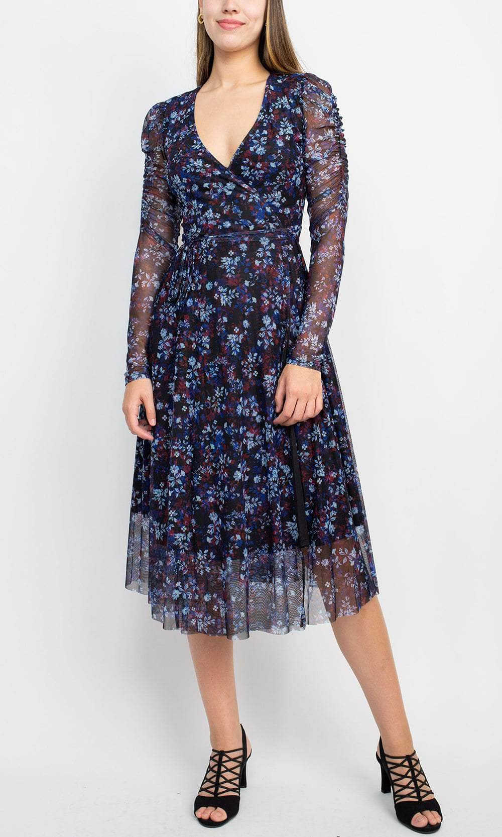 Sage Collective SU07D02 - Long Floral Dress Cocktail Dresses