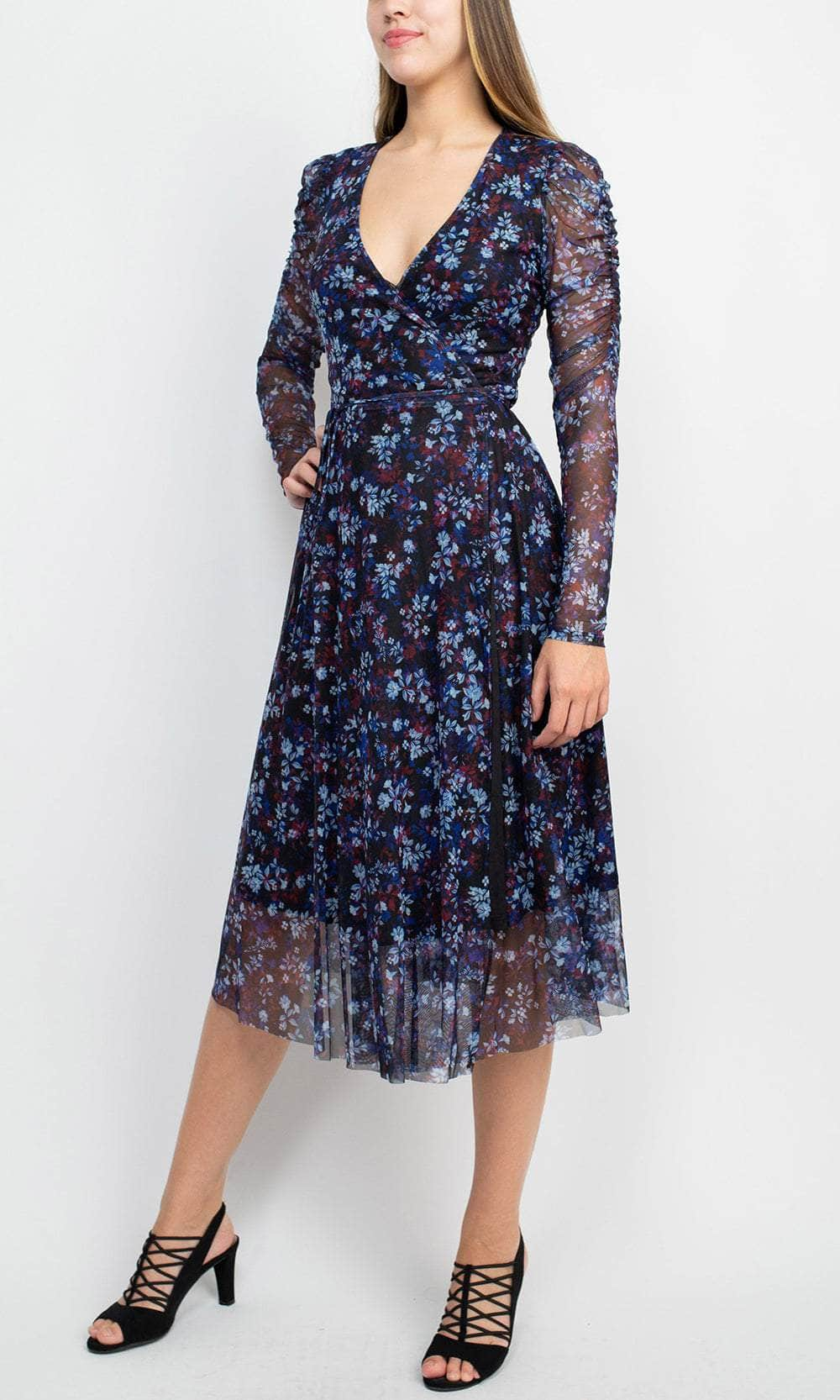 Sage Collective SU07D02 - Long Floral Dress Cocktail Dresses