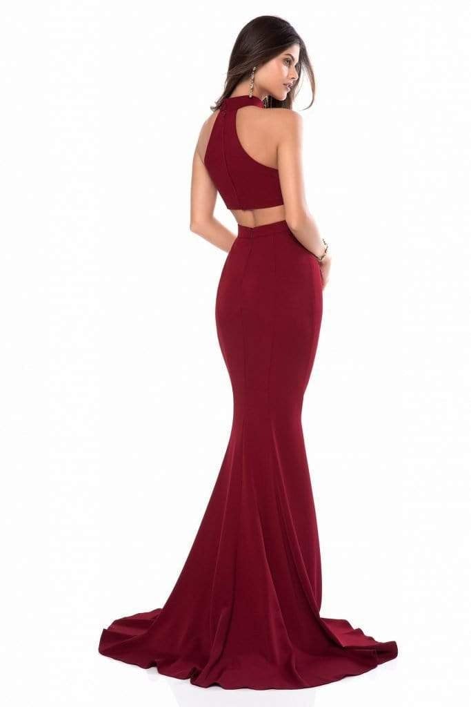 Sherri Hill - 51682 High Halter Mermaid Evening Dress Evening Dresses