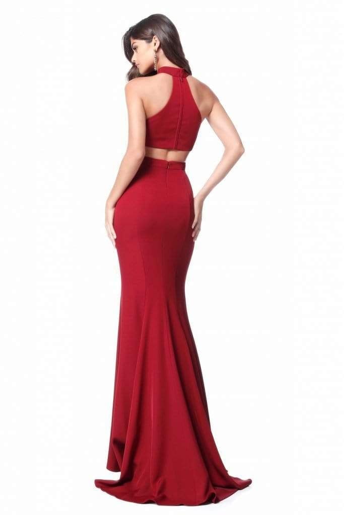 Sherri Hill - 51682 High Halter Mermaid Evening Dress Evening Dresses